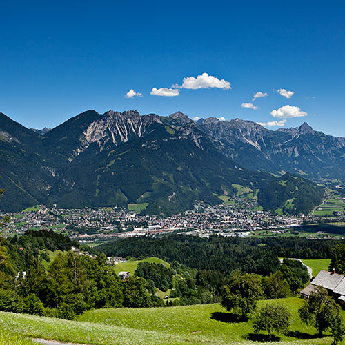 Blick auf Bludenz